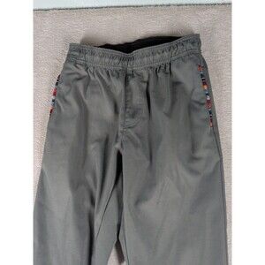 Wowie Sapien Pants Men's Small Gray Aztec taper Drawstring Stretch Southwestern